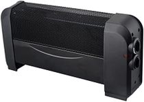 Optimus Baseboard Convection Space Heater, Black