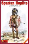 Miniart 1:16 Scale Spartan Hoplite V century B.C. Plastic Model Kit (Grey)