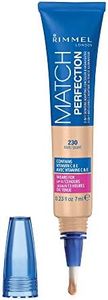 Rimmel Match Perfection 2-in-1 Concealer and Highlighter, Fair Light, 0.23 Ounce