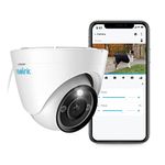 REOLINK 4K PoE Security Camera Outdoor System, Home IP PoE Camera with 3X Optical Zoom, 700lm Color Night Vision, 2-Way Talk, Human/Vehicle/Pet Detection, Up to 256GB Micro SD Card, RLC-833A