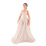 Weddingstar Contemporary Vintage Bride Porcelain Figurine Cake Topper