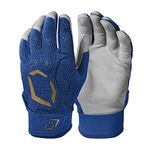 EvoShield Pro Srz Batting Glove - Royal, Youth Small