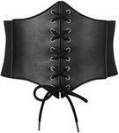 SUOSDEY Black Corset Belt for Women