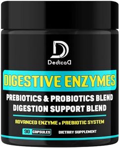 16in1 Digestive Enzymes 1000mg - 90 Capsules for Digestion Health - Prebiotics & Probiotics Blend & Enzyme & Prebiotic System - 45-Serving Supply