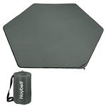 Hoybell Playpen Mattress, Compatible with Regalo My Play Play Yard, Self Inflatable Comfortable with Carry Case - Dark Grey