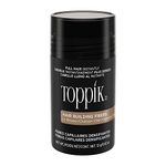 TOPPIK Hair Building Fibers for Instantly Fuller Hair, Light Brown, 12 g, Fill In Fine or Thinning Hair, Instantly Thicker Looking Hair, 9 Shades for Men & Women