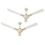 ACTIVA 1200 MM HIGH Speed 390 RPM BEE Approved Anti DUST Coating Pure Copper Corolla Ceiling Fan Come With 2 Year Warranty Pack of 2