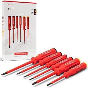 PB Swiss 5542 Classic Slotted/Phillips VDE Screwdriver Set in Cardboard Box (6-Pieces)