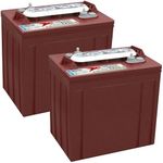 Trojan T-125 6V 240Ah Flooded Lead 