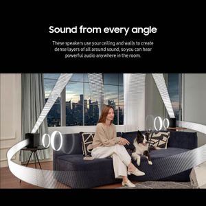 Samsung HW-Q990D 11.1.4ch Sound Bar – Dolby Atmos, Wireless Subwoofer