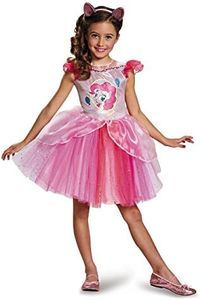 Disguise Pinkie Pie Tutu Deluxe My Little Pony Costume, Medium/7-8 by Disguise