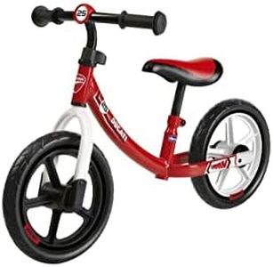 Chicco Exclusive Ducati Balance Bike+, 2 wheels, Puncture Proof Tyres, Fully Adjustable, Suitable from 2-5 Years Old, Max Weight 25kg, Red, 00010281000000