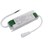 GreenSo 40W LED Driver Power Supply 200-240Vac to 30-42Vdc Constant Current Transformer for Recessed Ceiling Flat LED Panel Lights 60x60, 120x30, 120x60cm, ENEC UKCA CE RoHS