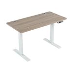 SYGA Height Adjustable Table Desk Standing Computer Smart Desk Lifting Legs Smart Electric Desk (Oak 120 CM X 60 CM)