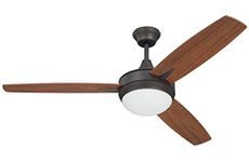 Craftmade TG52ESP3 Ceiling Fan w/Blades and Light Kit, 52"