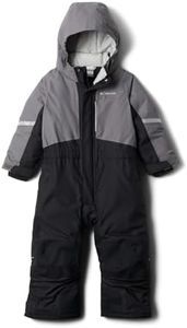 Columbia Youth Unisex Buga III Suit, Black/City Grey, Large