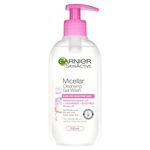 Garnier Micellar Gel Face Wash For Sensitive Skin 200ml, Gentle Face Cleanser & Makeup Remover, Recognised By The British Skin Foundation, Rinse-Off, Non-Drying & Fragrance Free Formula