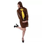 Brownie Girl Guide Uniform Adult Costume | Small