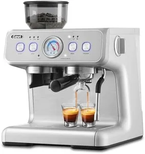 Gevi Espresso Machine 20 Bar With Grinder & Steam Wand – All in One Espresso Maker & Espresso Machine with Grinder for Home