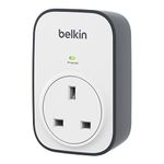 Belkin SurgeCube 1 Way/ 1 Plug Surge Protection Plug, White