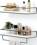 Shario White Floating Shelves - Set