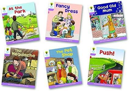 Oxford Reading Tree Biff, Chip and Kipper Level 1+ Patterned Stories Pack of 6: Level 1+