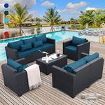 Rattaner Patio Furniture Set 5 Piec