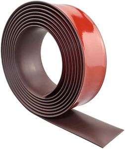 Floor Transition Strip 2" Self Adhesive Flat Vinyl Flooring Transitions Strip with Strong Backing (5cm, 20FT, Coffee)