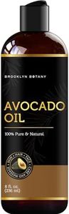 Brooklyn Botany Avocado Oil for Skin, Hair and Face – 100% Pure and Natural Body Oil and Hair Oil - Carrier Oil for Essential Oils, Aromatherapy and Massage Oil – 8 fl Oz