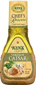 Ken's Steak House Chef's Reserve Tableside Caesar Dressing 9 Ounce (Pack of 1)