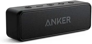 Anker Soundcore 2 Portable Bluetooth Speaker with 12W Stereo Sound, Bluetooth 5, Bassup, IPX7 Waterproof, 24-Hour Playtime, Wireless Stereo Pairing, Speaker for Home, Outdoors, Travel