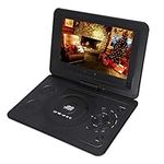 10.1inch Portable DVD Player, Mini 270° Swivel 800*480 LCD Screen DVD/CD/TV/Game Media Car DVD Player,Support AV Output/AV Input/USB/SD,with 1500mah Rechargeable Battery, for Kids/Car/Home/Outdoor