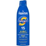 Coppertone SPORT Continuous Sunscreen Spray Broad Spectrum SPF 15 (5.5 Ounce) (Packaging may vary)