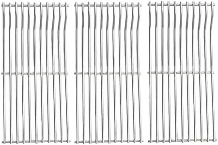 Shengyongh S62503 (3-Pack) Stainless Steel broilmaster Grill Parts for 16 13/16" Grill Grate for Broilmaster Grill Parts P3 D3 DU3 G3 G-3 (Single Post) G-3 (Twin Post) R3BN S3 T3 T3C
