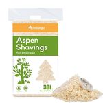 Niteangel Aspen Shaving Hamster Beddings for Syrian Dwarf Hamster Gerbil Mice Degu Rat Rabbit Bunny Guinea Pig Chinchilla Hedgehog or Other Small Pets
