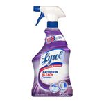 LYSOL Bathroom Bleach Cleaner Trigger Spray with Mould & Mildew Removal, Toilet Cleaner Kills Germs, Removes Soap Scum, Whitens Surfaces on Tubs, Tiles, Sinks & Countertops, 950 mL