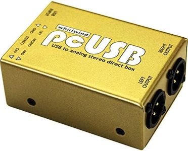 Whirlwind PcUSB 2-Channel Active USB Pieces Direct Box