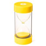 Jumbo Sand Timer for Kids - Colourful and Attractive - Easy-to-Operate Visual Learning Tool (2 Min - Yellow)