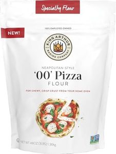 King Arthur 00 Pizza Flour, Non-GMO Project Verified, 100% American Grown Wheat, 3lb