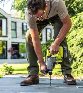 Ryobi 18V ONE+ Cordless SDS+ Drill – 4-Mode, Bare Tool