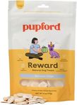 Pupford Freeze Dried Banana Chip Puppy & Dog Treats, Natural, Healthy, Low-Calorie Reward for Small, Medium, and Large Breed Dogs (6 oz)