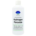 Food Grade Hydrogen Peroxide - Purest Grade 12% (<11.99%) - 500ml - Non Stabilised - Contains Zero Additives - 40 Vols