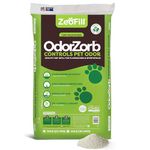 Zeofill Premium Outdoor Odor Infill - 40lbs. Bag – Eliminates Pet Urine Odors on Artificial Turf, Grass, Playgrounds, & Sport Fields – 97% Pure Clinoptilolite Zeolite – Odor Eliminator & Deodorizer