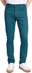 Victorious Men's Skinny Fit Color Stretch Jeans DL937 - DEVILBLUE - 36/30