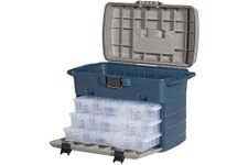 Leeda Tackle Case Box System Blue/Grey,