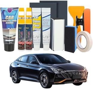 Efface Rayure Voiture, Rayure Voiture Carrosserie Retouche Peinture Voiture Pour éliminer Efface Dommages à la Peinture et Rayures de Branches (Blanc pur + blanc nacré)