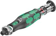 Wera 05004282001 8009 Zyklop Pocket Set Imperial 1, Ratchet Set, 13 Pieces, Black/Green