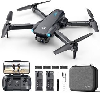 Holy Stone HS290 Foldable Drone with 1080P HD FPV Camera for Beginners, RC Quadcopter with Optical Flow, APP Control, Tap Fly, 3 Speed Modes, 2 Modular Batteries, Toys Gifts for Boys and Girls