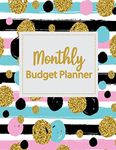 Monthly Budget Planner: Weekly Expense Tracker Bill Organizer Notebook Business Money Personal Finance Journal Planning Workbook size 8.5x11 Inches Glitter Dots Style