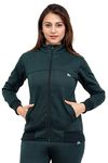 YHA Women's Regular Fit Zipper Jacket